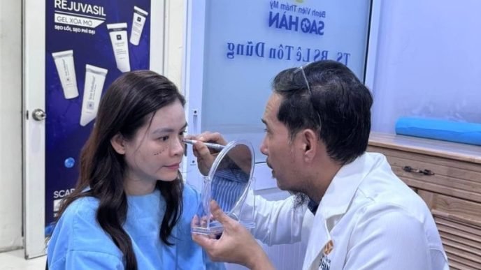 điều trị tàn nhang tại bệnh viện thẩm mỹ Sao Hàn